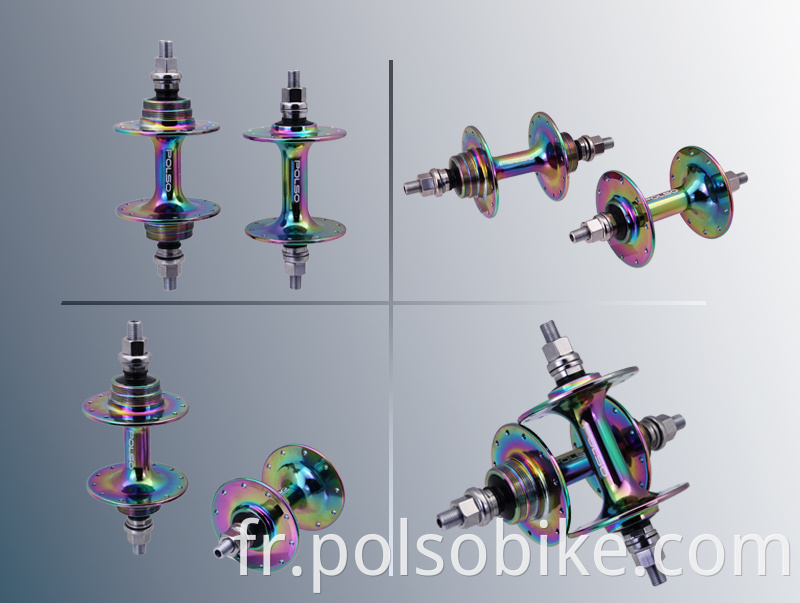 fixed gear hub oil slick